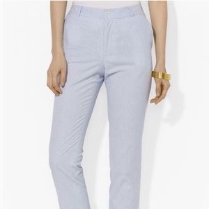 Ralph Lauren Edita slim fit linen pants